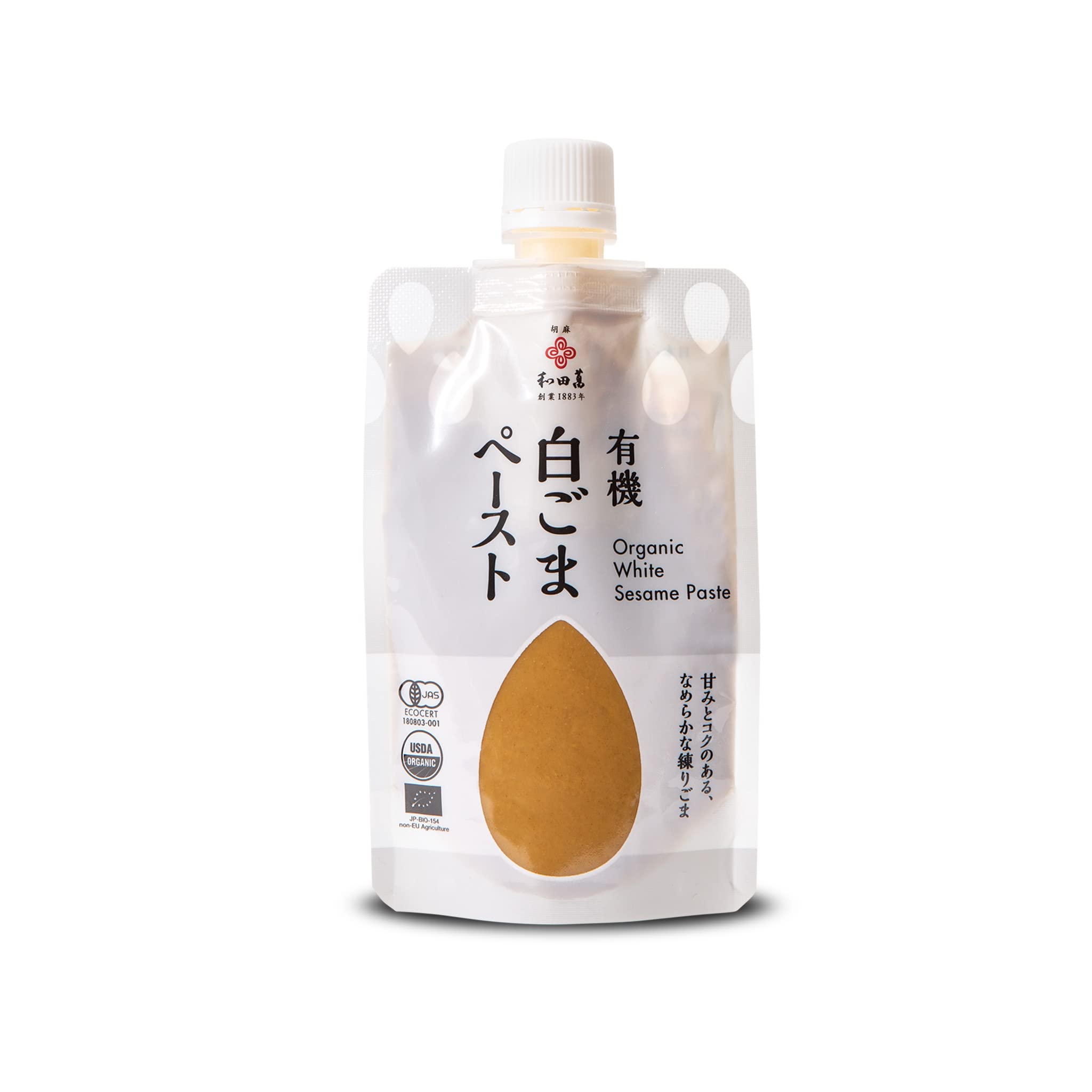 Amazon.com: Organic White Sesame Paste, 80g, Product of Japan